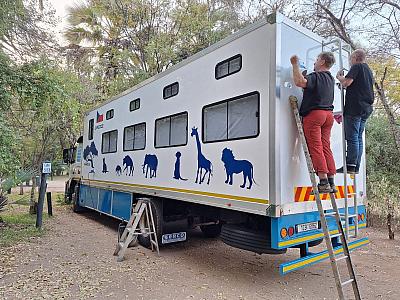 Rekonstrukce hotelbusu AFRIČAN v roce 2024